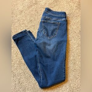 Hollister low rise crop super skinny jeans SZ 1